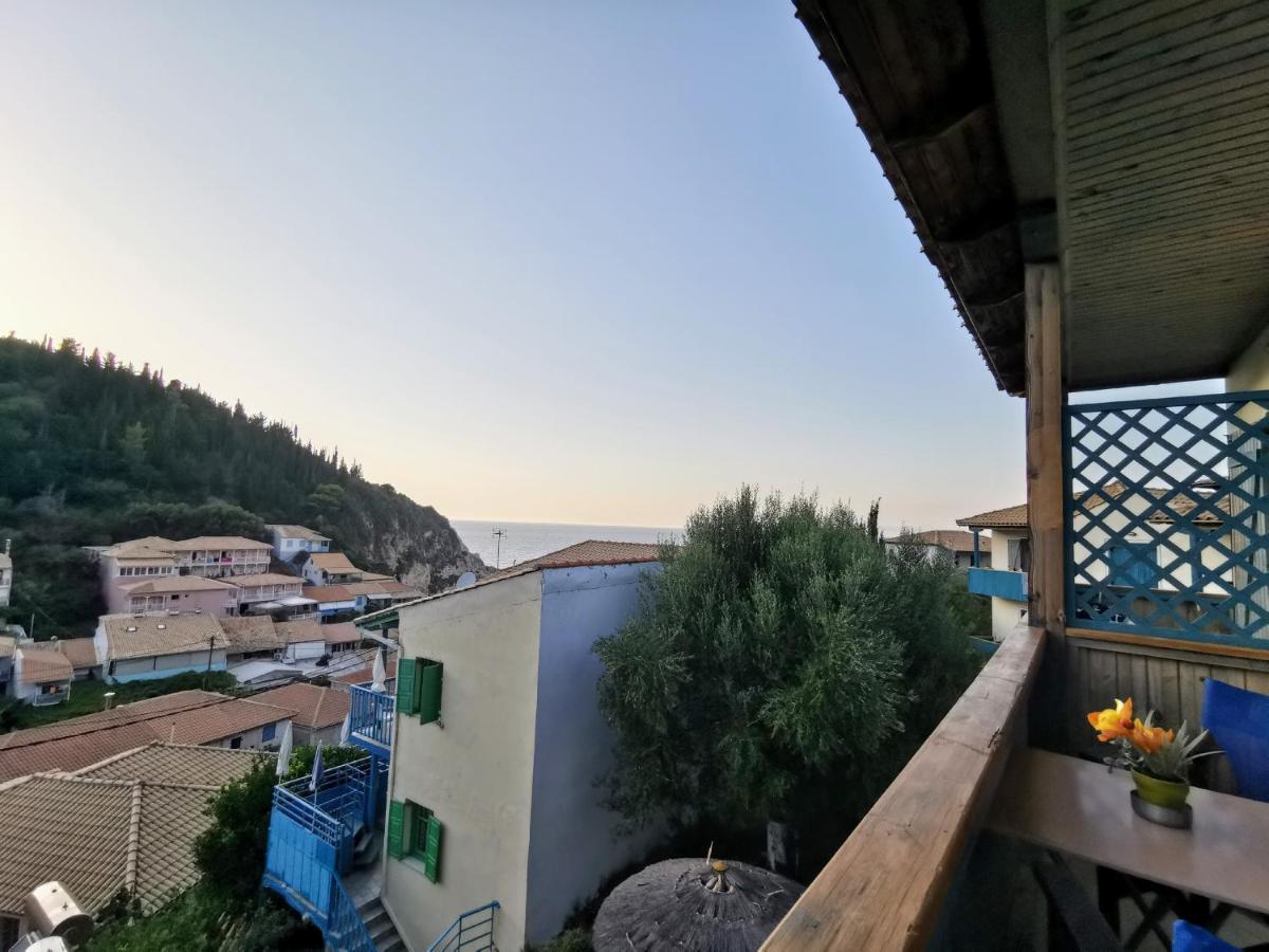 Iris Studios Ayios Nikitas Bagian luar foto