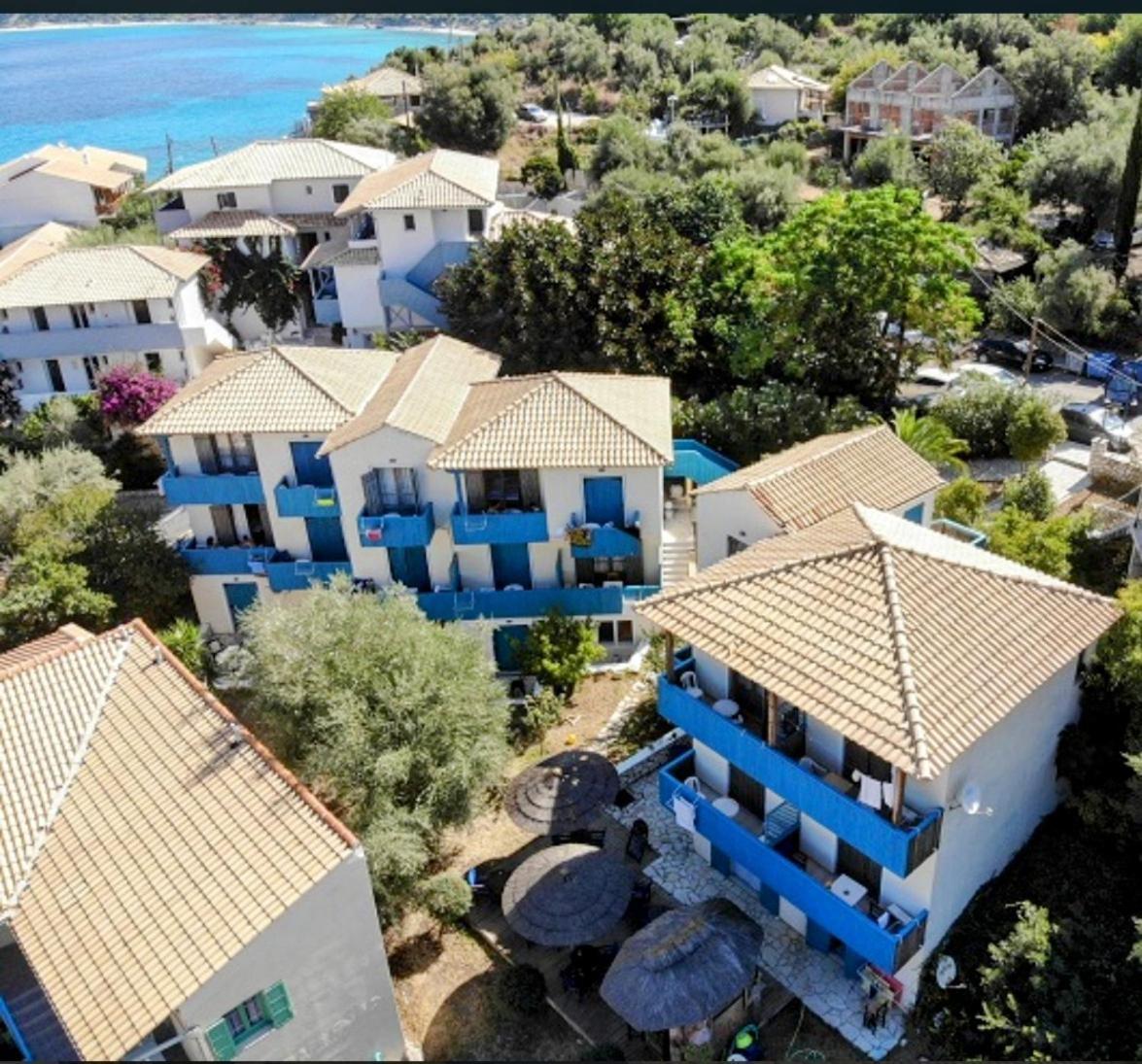 Iris Studios Ayios Nikitas Bagian luar foto